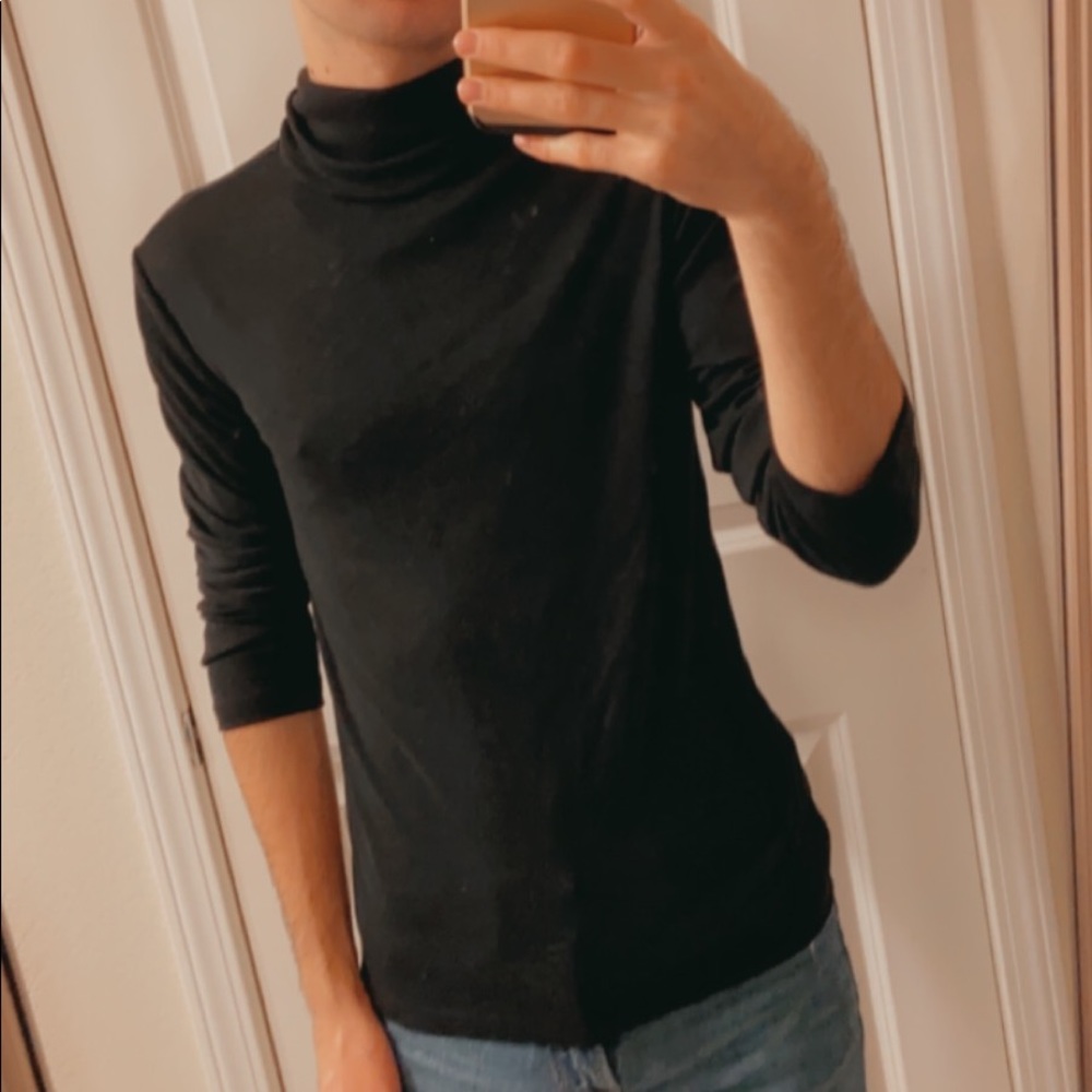 Black Turtleneck